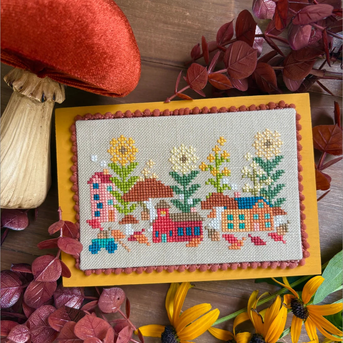 Autumn Fairy Village - Petal Pusher - Cross Stitch Pattern