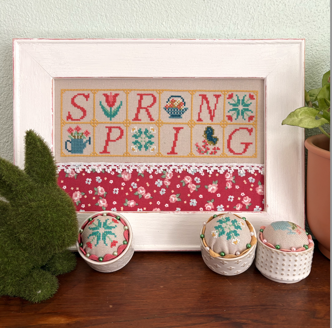 Checkered Spring - Petal Pusher - Cross Stitch Pattern [Nashville 2026]