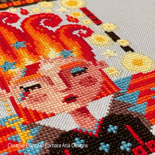 Starwoman - Barbara Ana Designs - Cross Stitch Pattern