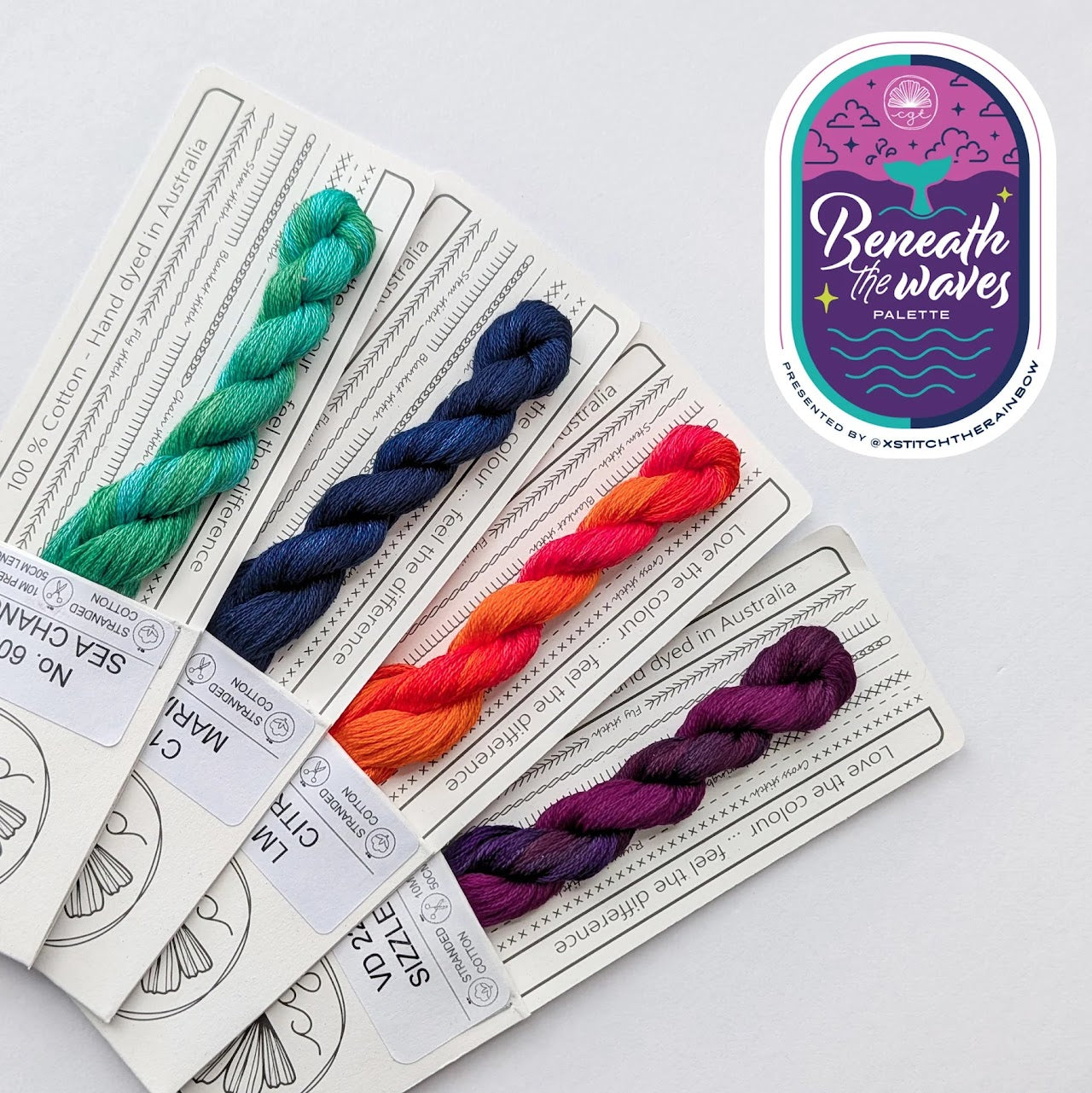 Beneath the Waves Thread Pack - Cottage Garden Threads [Nashville 2026 ...