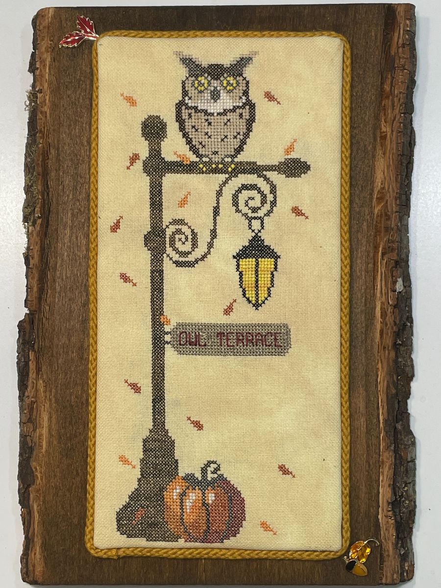 Owl Terrace - Barefoot Needleart - Cross Stitch Pattern [Needlework Marketplace 2023 Exclusive]