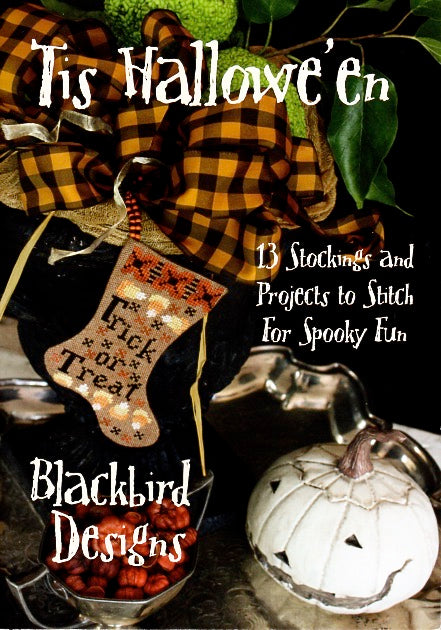 Tis Hallowe'en - Blackbird Designs - Cross Stitch Pattern Booklet