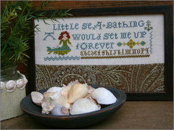 By the Ocean with Jane Austen - The Sampler Girl - Cross Stitch Pattern