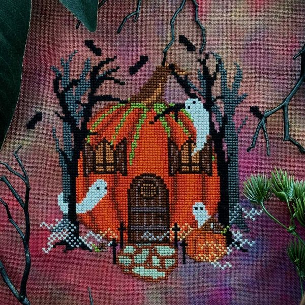 Halloween House - The Stitch Crypt - Cross Stitch Pattern [Needlework Marketplace 2024]