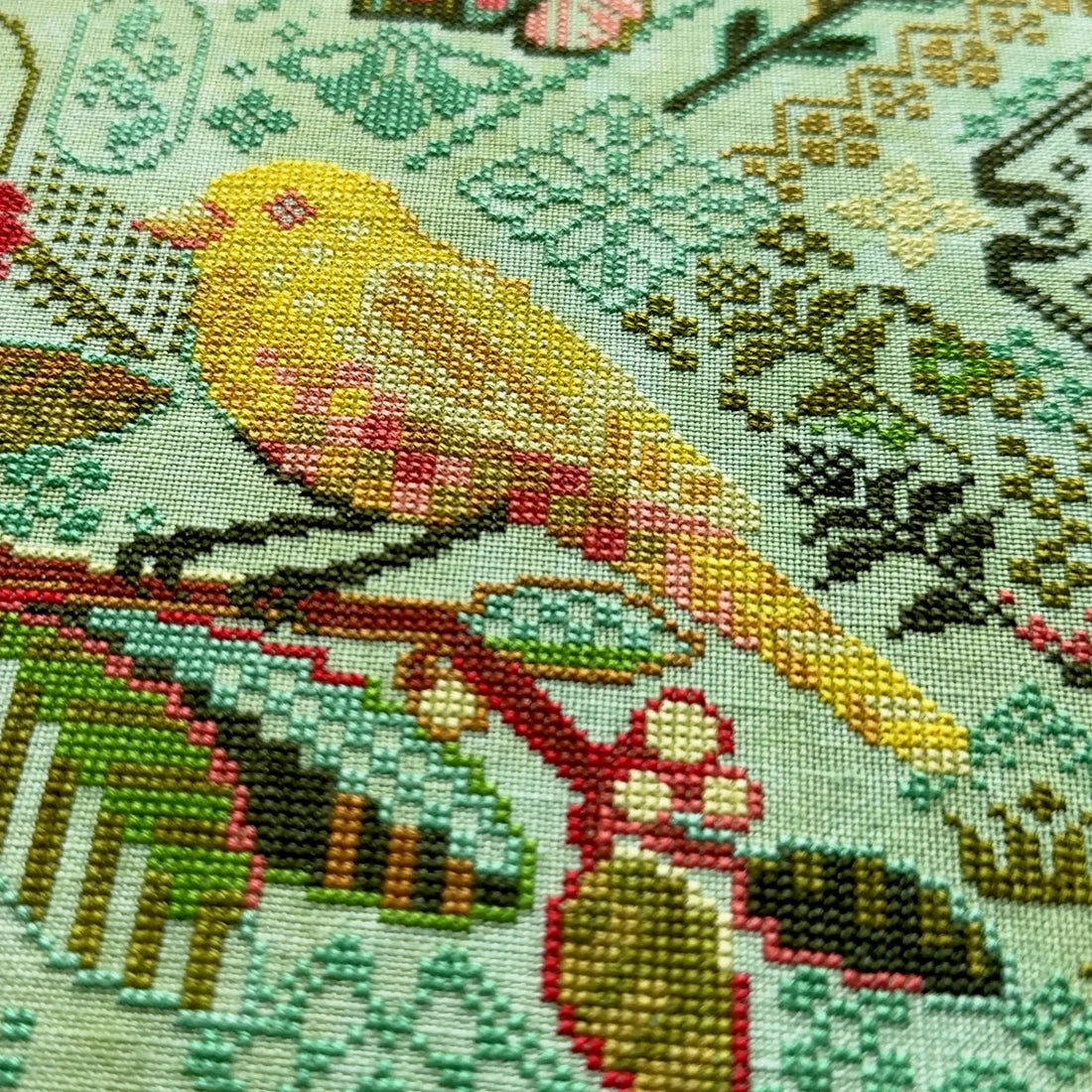 Canary Yellow - JEDxStitch - Cross Stitch Pattern [Needlework Marketplace 2026]
