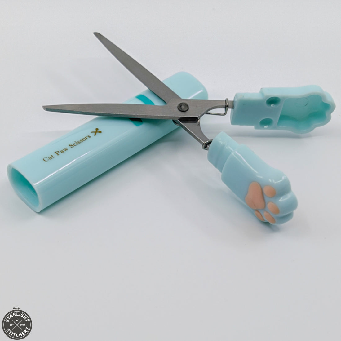 Cat Paw Embroidery Scissors