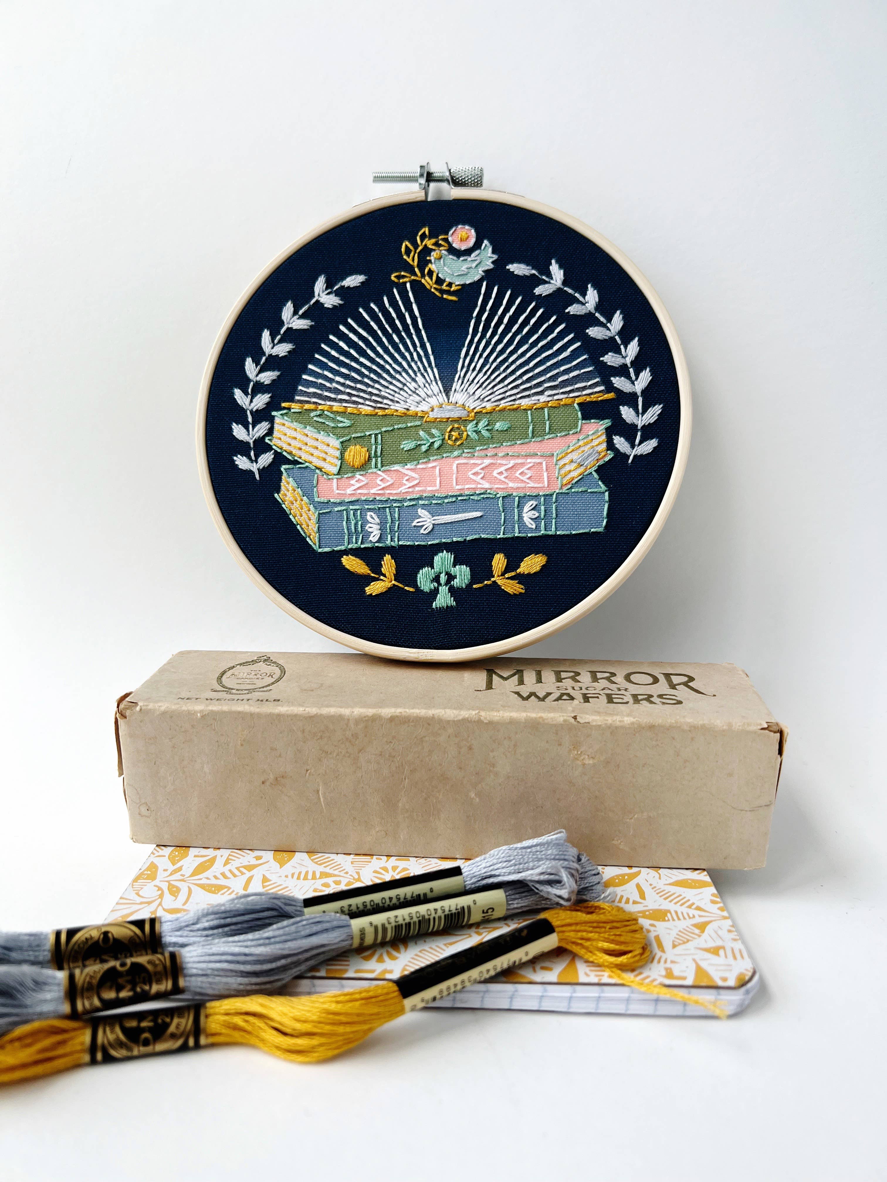 Reader Embroidery Kit - Rikrack