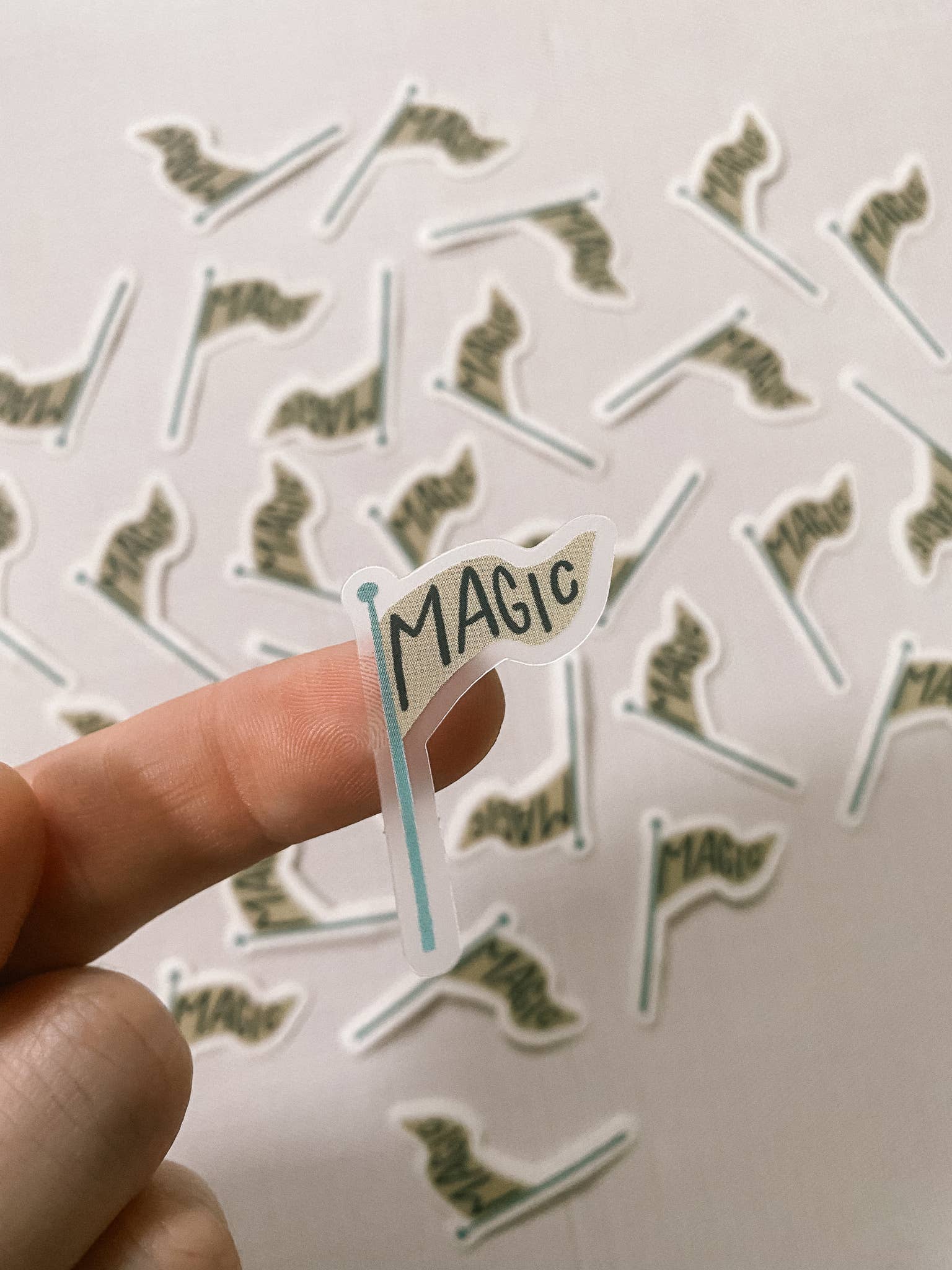 Mini Magic Flag Sticker - Lantern Print Co.