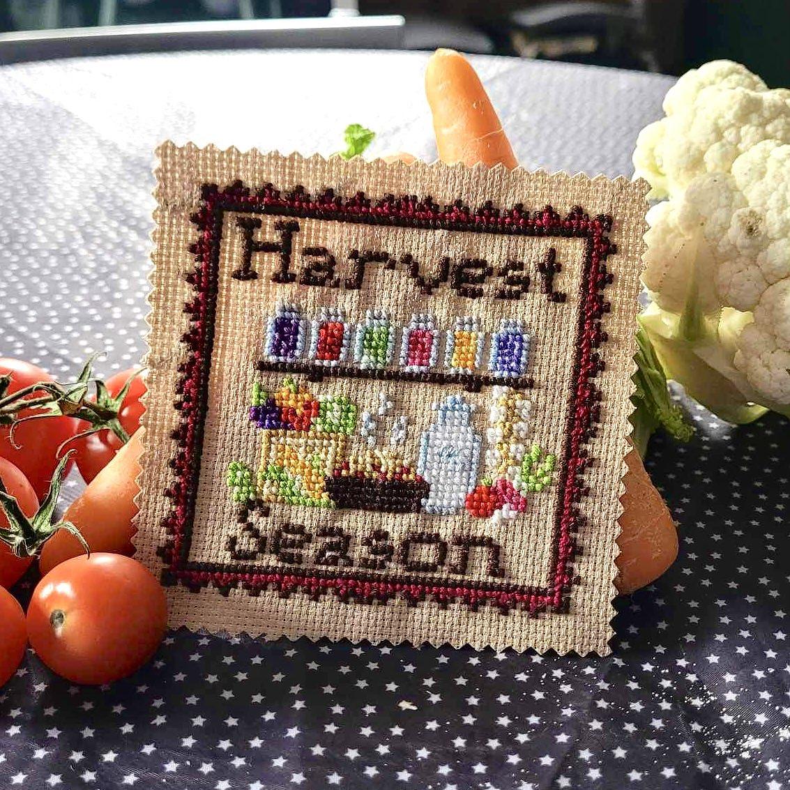 Harvest Season - World on a String by Dara - Cross Stitch Pattern [Needlework Marketplace 2023 Exclusive]