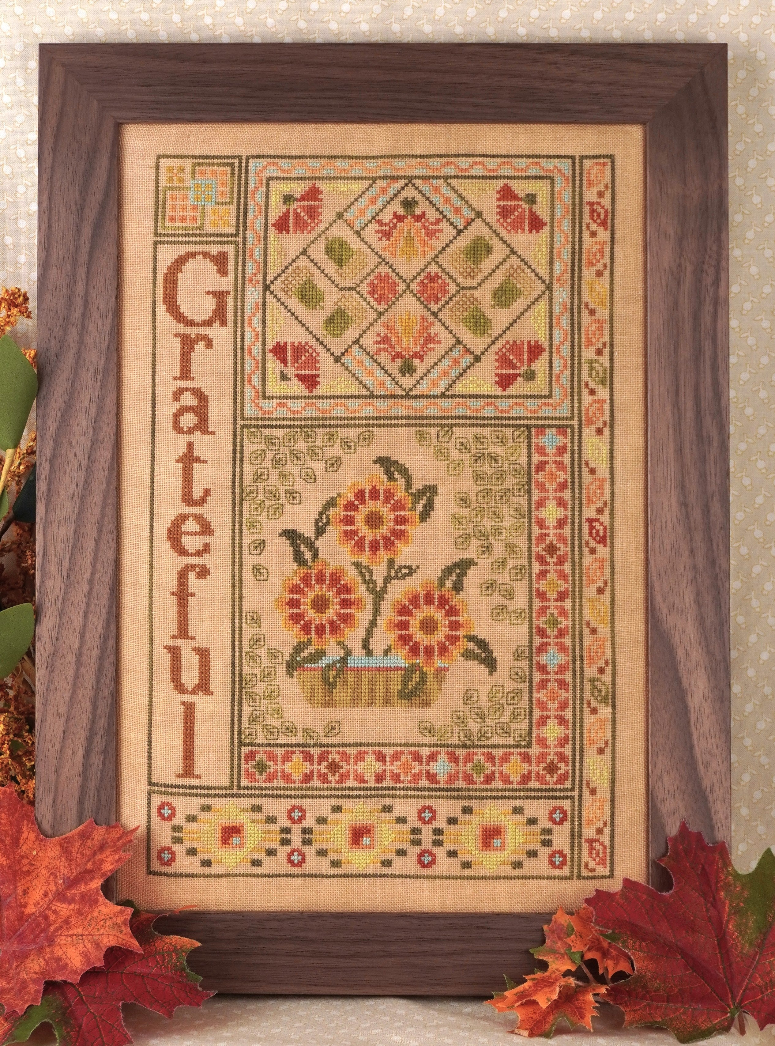 Grateful - Wildflower Stitching - Cross Stitch Pattern [Nashville 2026]