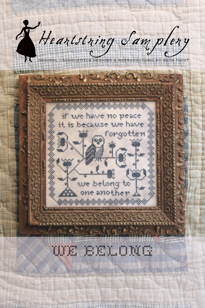 We Belong - Heartstring Samplery - Cross Stitch Pattern [Needlework Marketplace 2024]