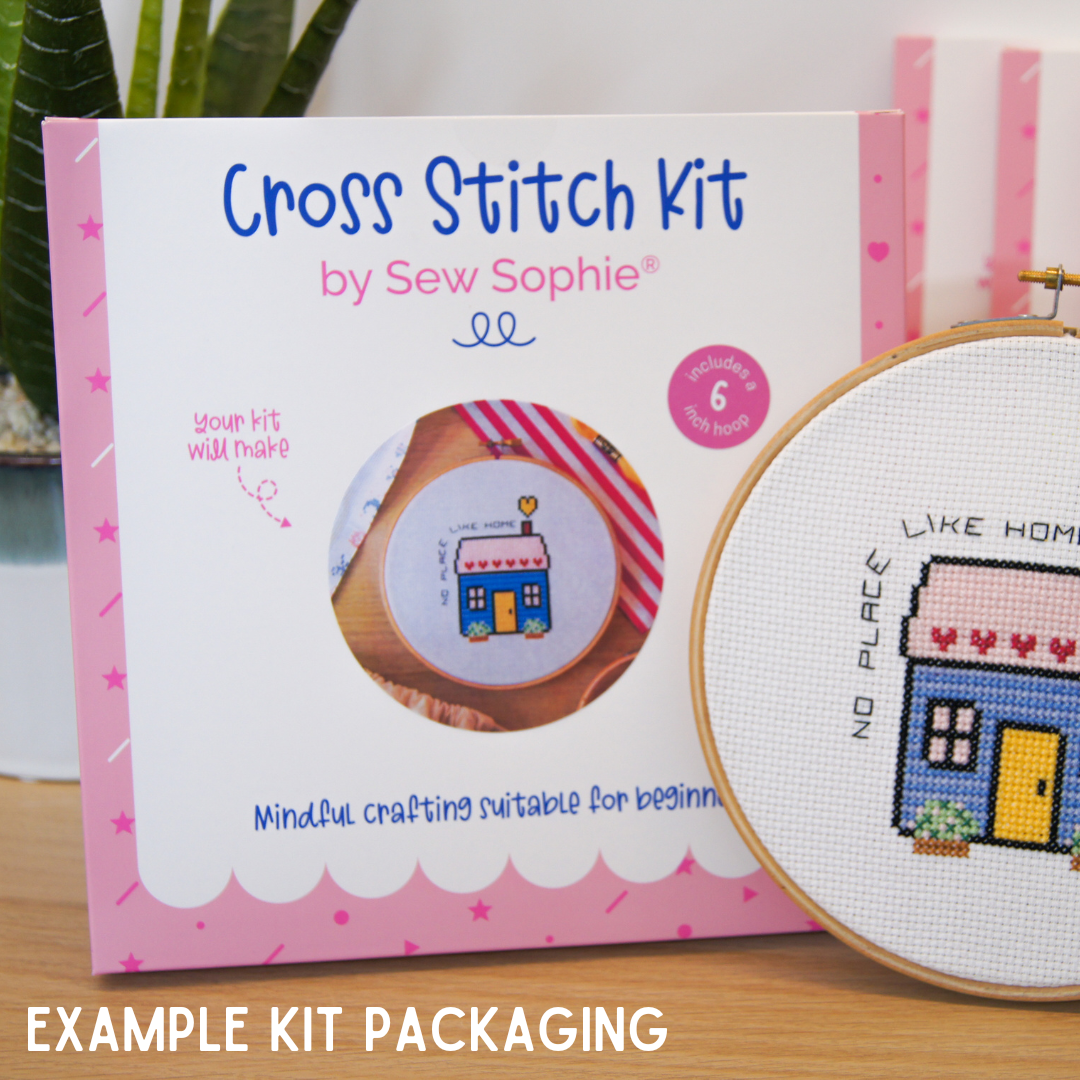 Keep Going 6" - Sew Sophie Crafts - Cross Stitch Kit
