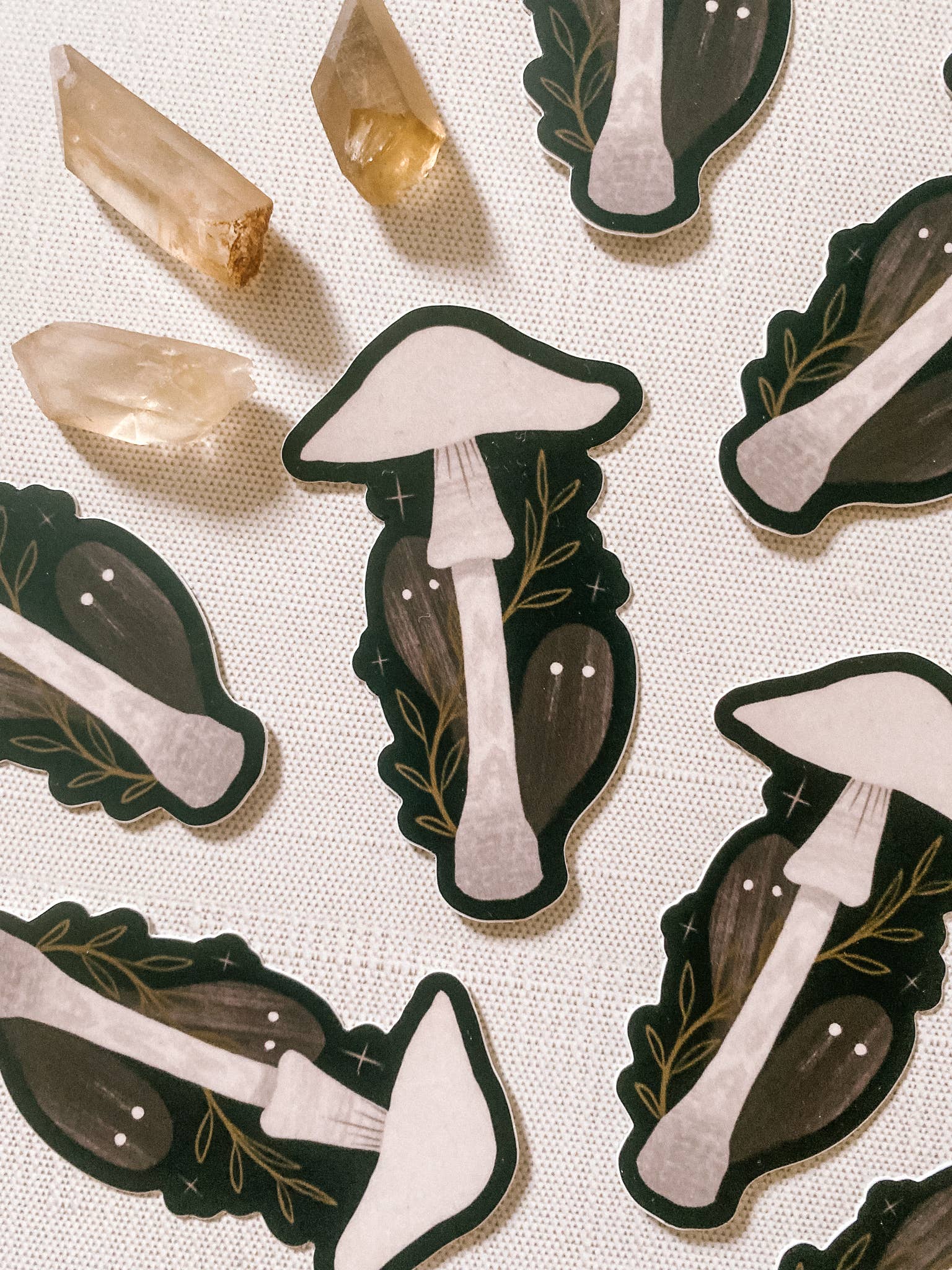 Mushroom Spirits Sticker - Lantern Print Co.