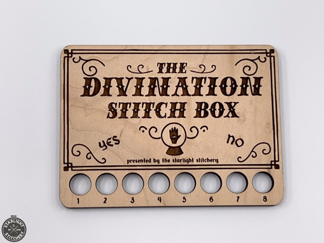 Divination Wood Thread Keep - Sunrise Grove - The Stitch Box Vault
