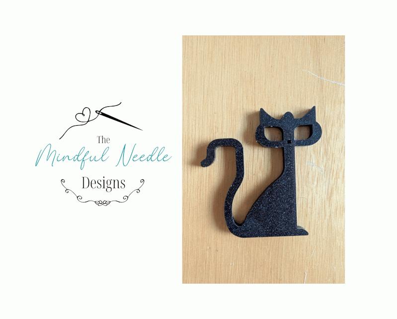 Retro Kat Magnetic Needle Minder - The Mindful Needle
