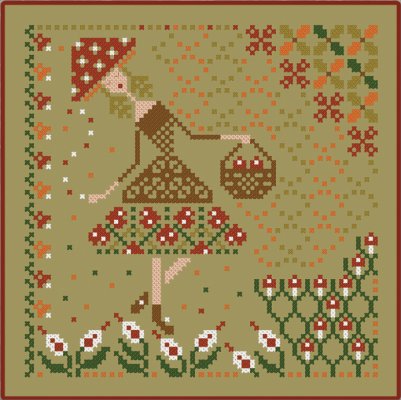 Miss Mushroom - Stitchy Princess - Cross Stitch Pattern [Nashville 2024 Exclusive]