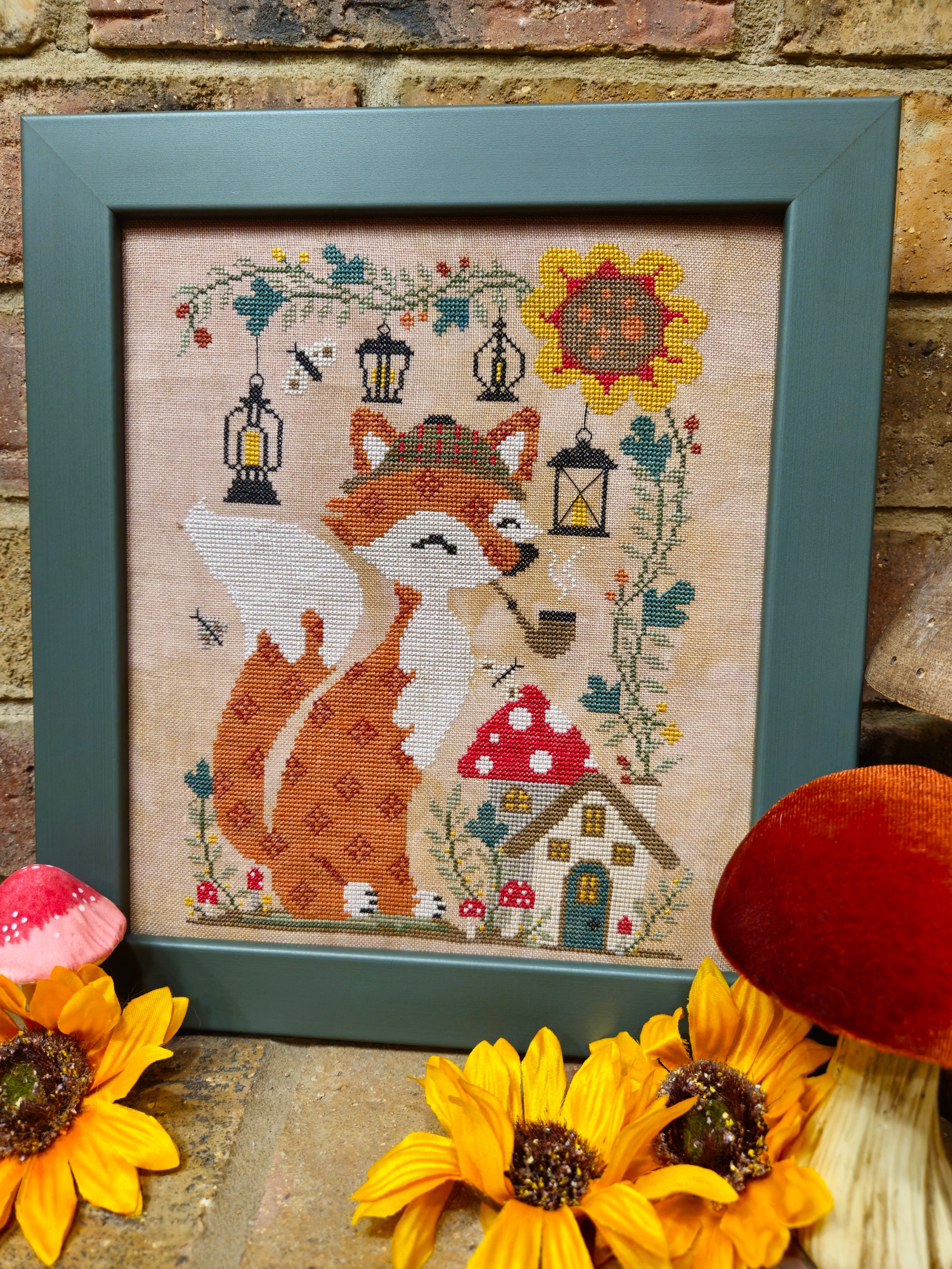 Frederick Fox - Quaint Rose Needlearts - Cross Stitch Pattern [Needlework Marketplace 2026]