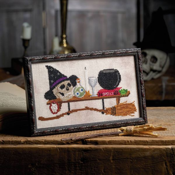 Witch's Essentials - The Stitch Crypt - Cross Stitch Pattern [Needlework Marketplace 2024]