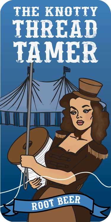 The Knotty Thread Tamer - Rootbeer The Knotty Thread Tamer - Rootbeer