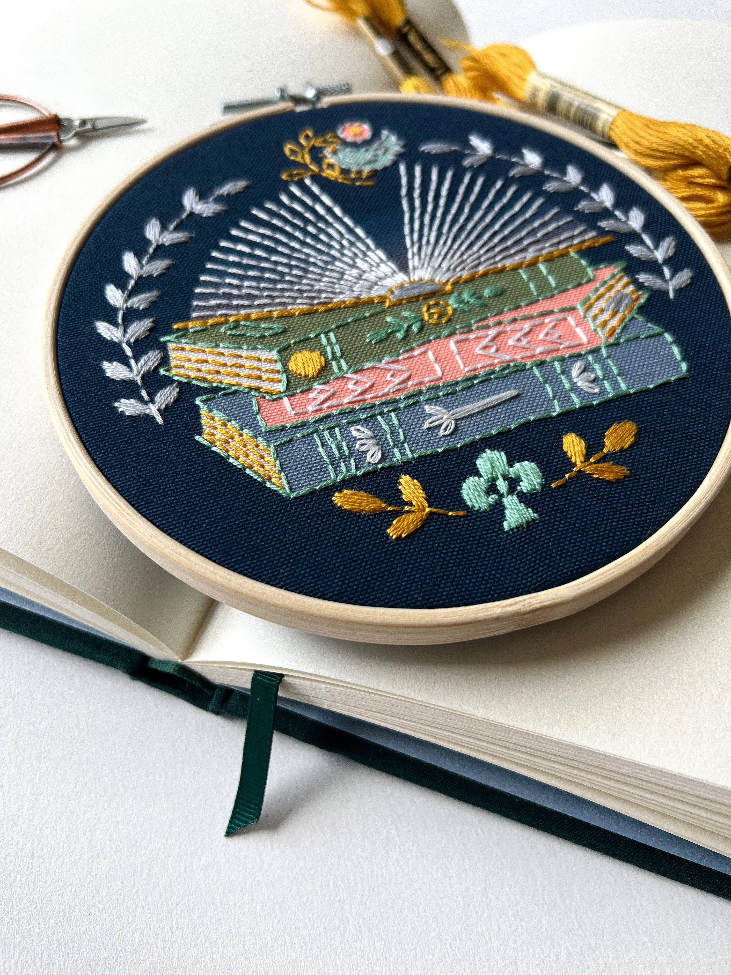 Reader Embroidery Kit - Rikrack