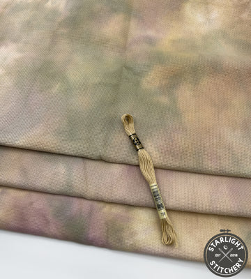 "Sassenach" Aida - Fabrics by Stephanie - Hand Dyed Cross Stitch Fabric