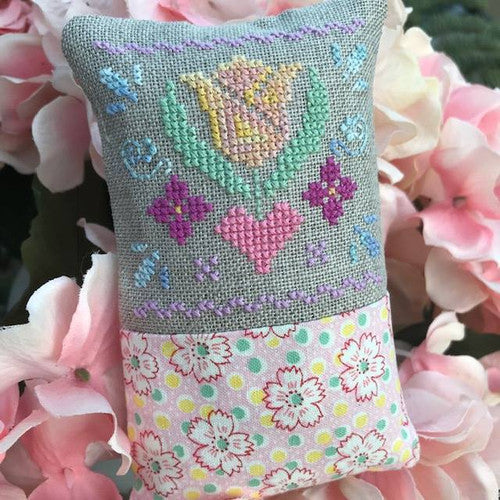 May (Little Spring Fling) - LuHu Stitches - Cross Stitch Pattern