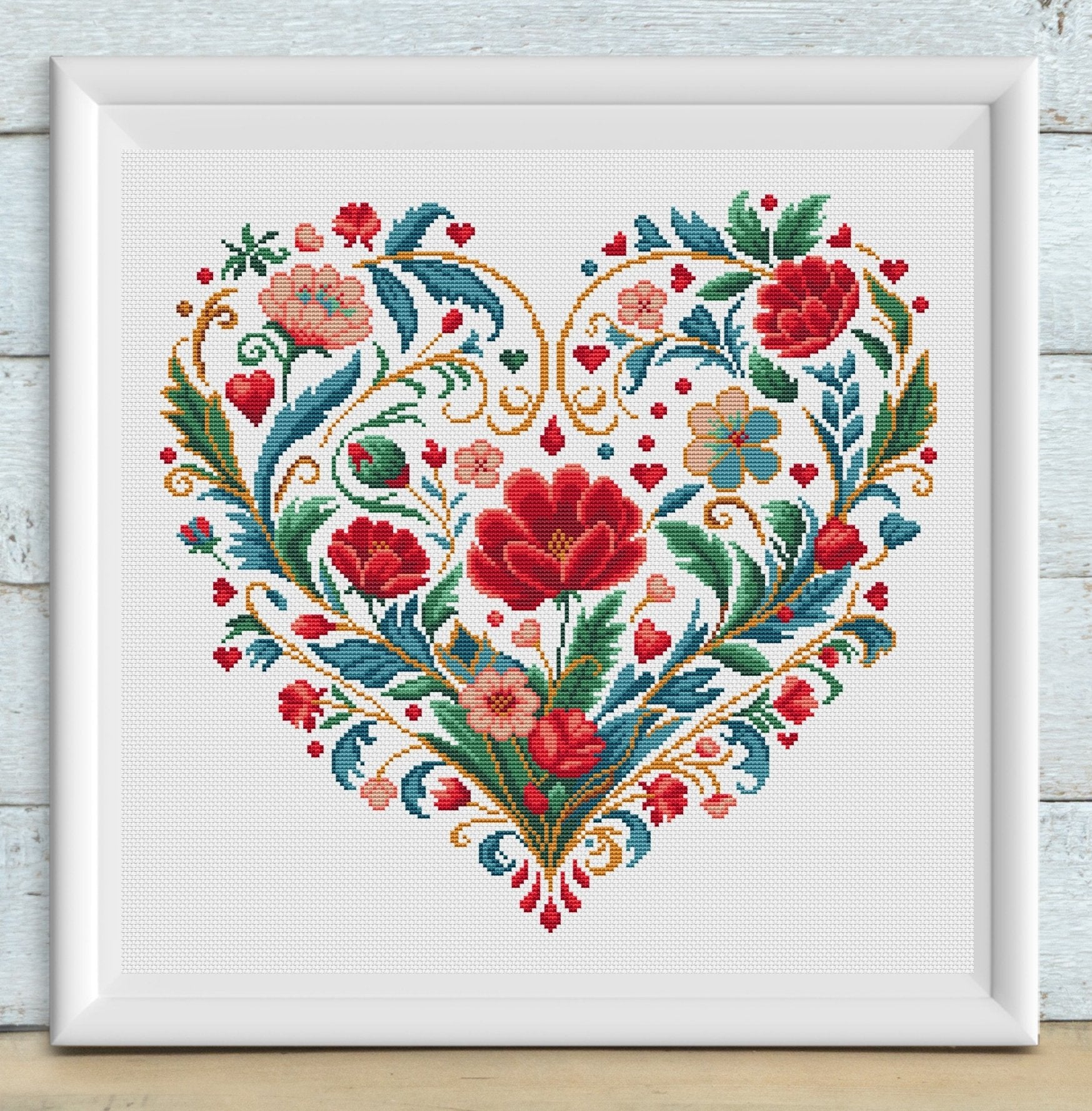 Heart Bloom - Artmishka Cross Stitch [Nashville 2025 Release]
