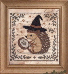 Woodland Stitch Friends: The Hedgehog - The Primitive Hare - Cross Stitch Pattern