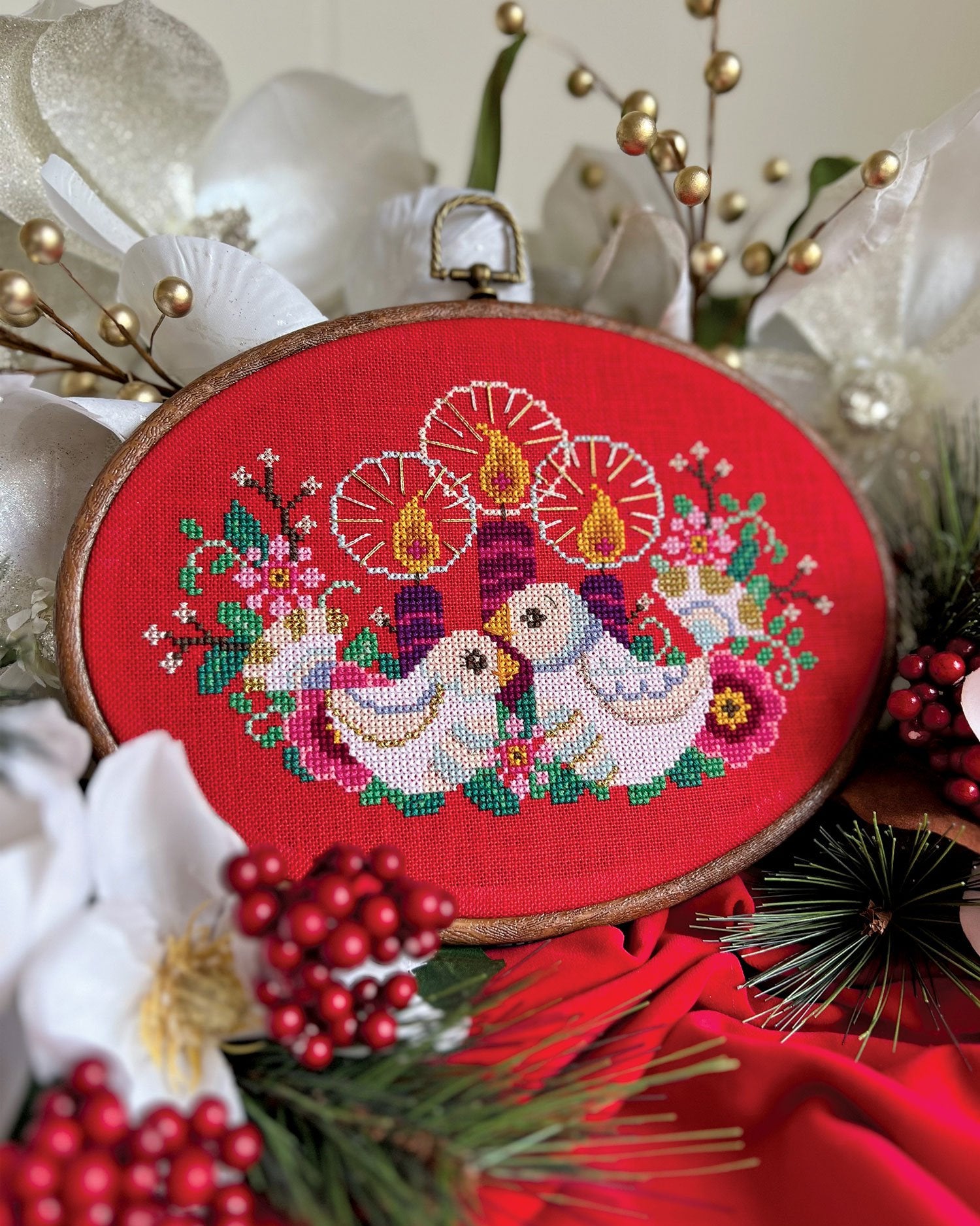 Holiday Glow - Satsuma Street - Cross Stitch Pattern