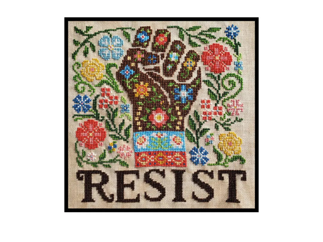 Resist - Siren Stitchworks - Cross Stitch Pattern