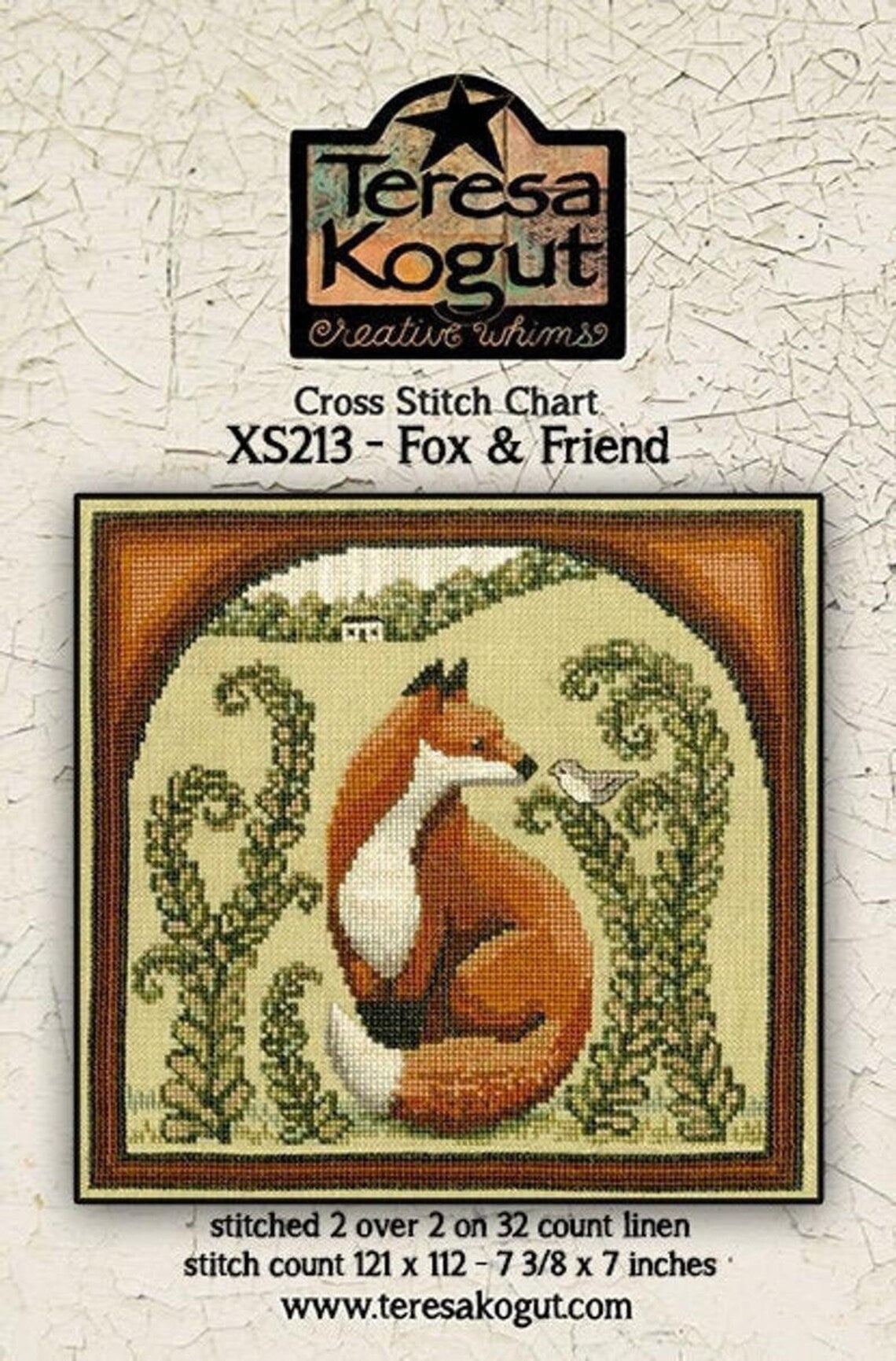 Fox & Friend - Teresa Kogut - Cross Stitch Pattern