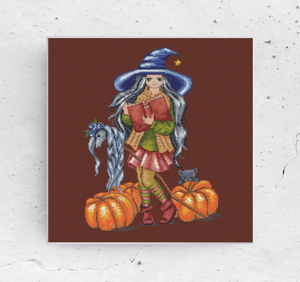 Little Witch - Artmishka Cross Stitch - Cross Stitch Patterns