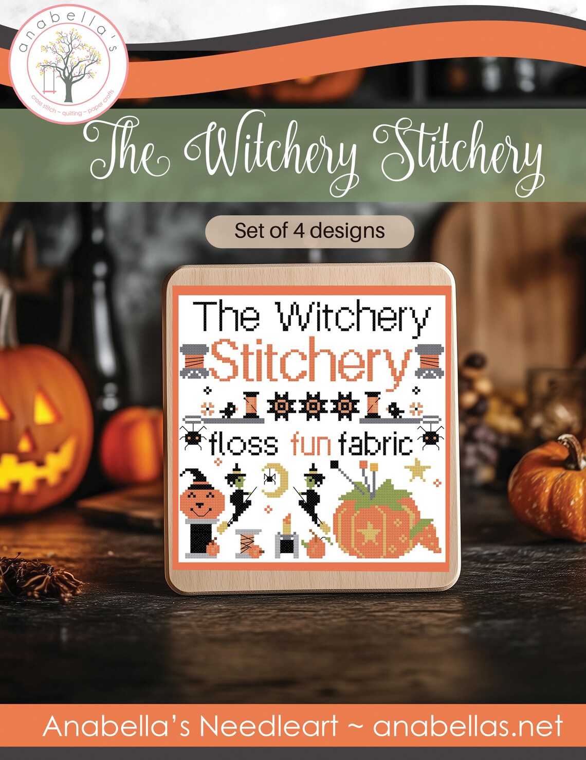 The Witchery Stitchery - Anabella's - Cross Stitch Pattern