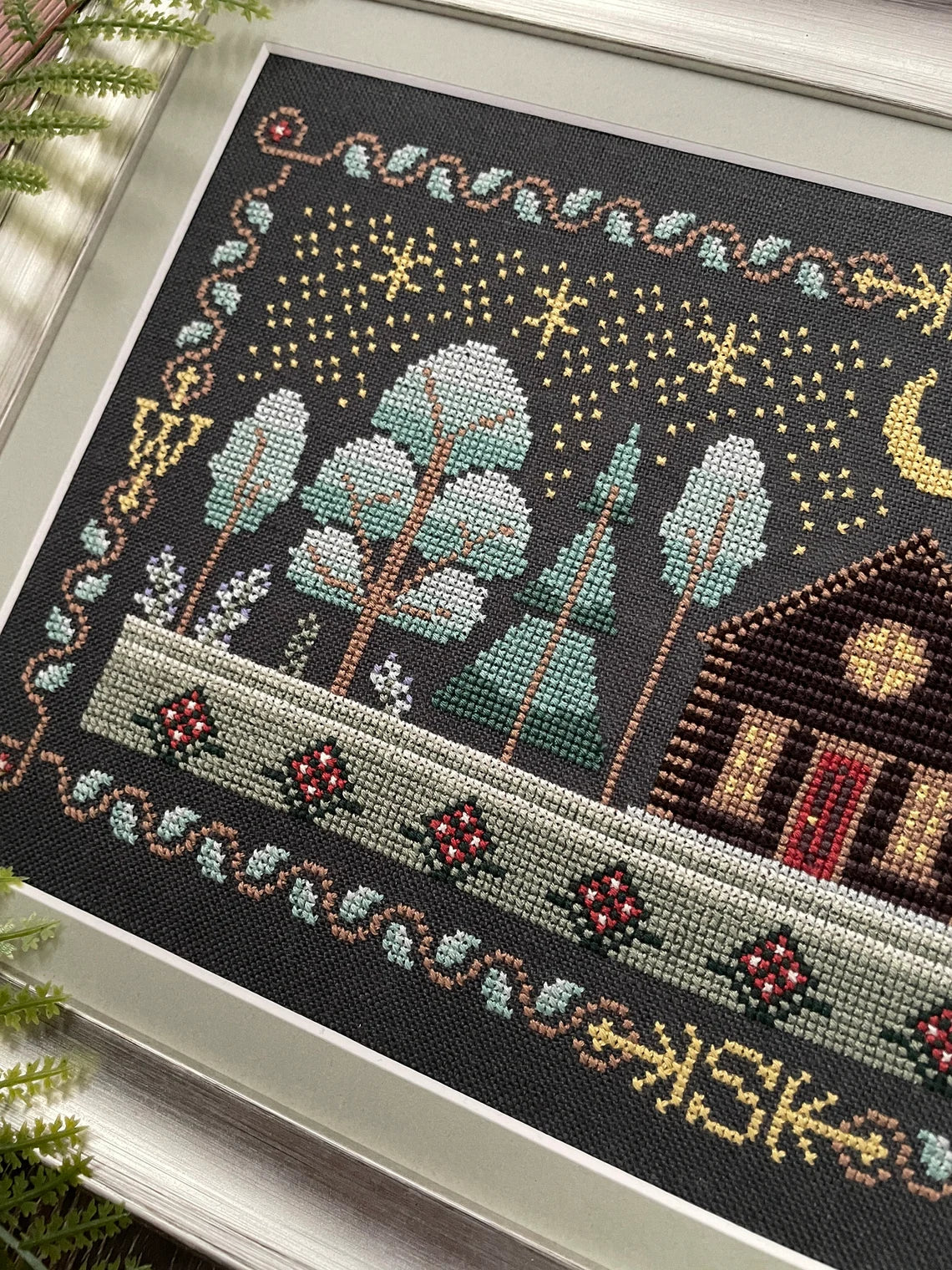 Cabin in the Woods - Flossabilities - Cross Stitch Pattern