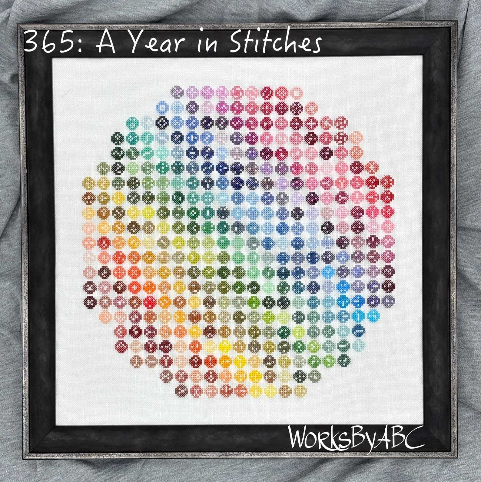 365: A Year in Stitches - WorksByABC - Cross Stitch Pattern