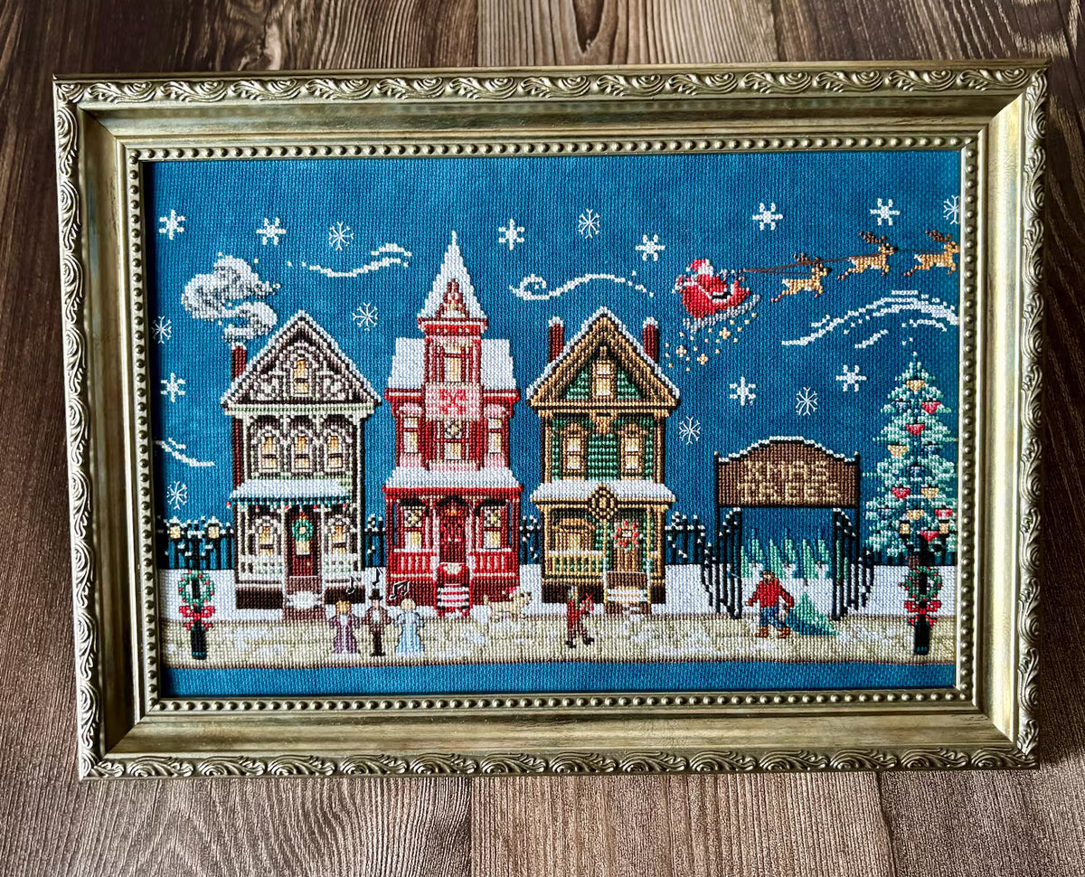 Christmas Town - Flossabilities - Cross Stitch Pattern