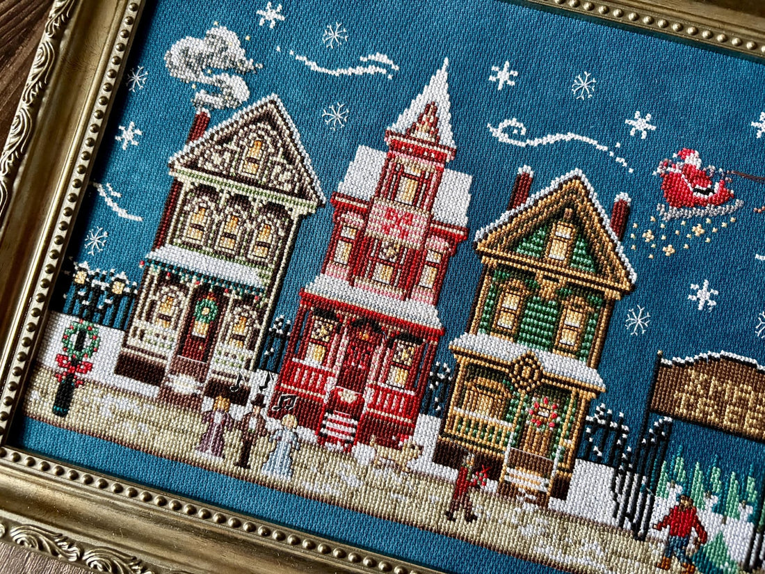 Christmas Town - Flossabilities - Cross Stitch Pattern