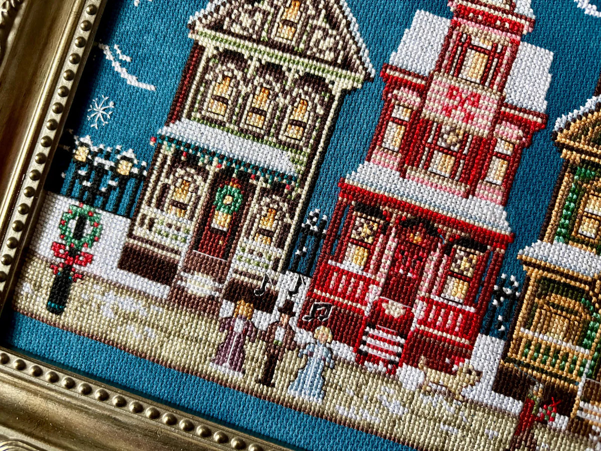 Christmas Town - Flossabilities - Cross Stitch Pattern