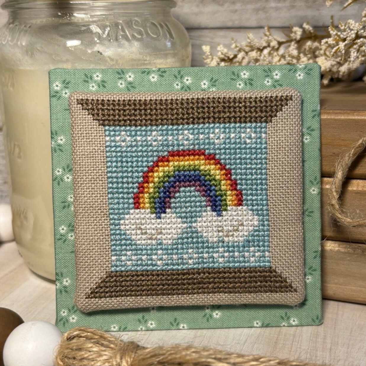 Rainbow Spool - Crafty Bluebonnet - Cross Stitch Pattern