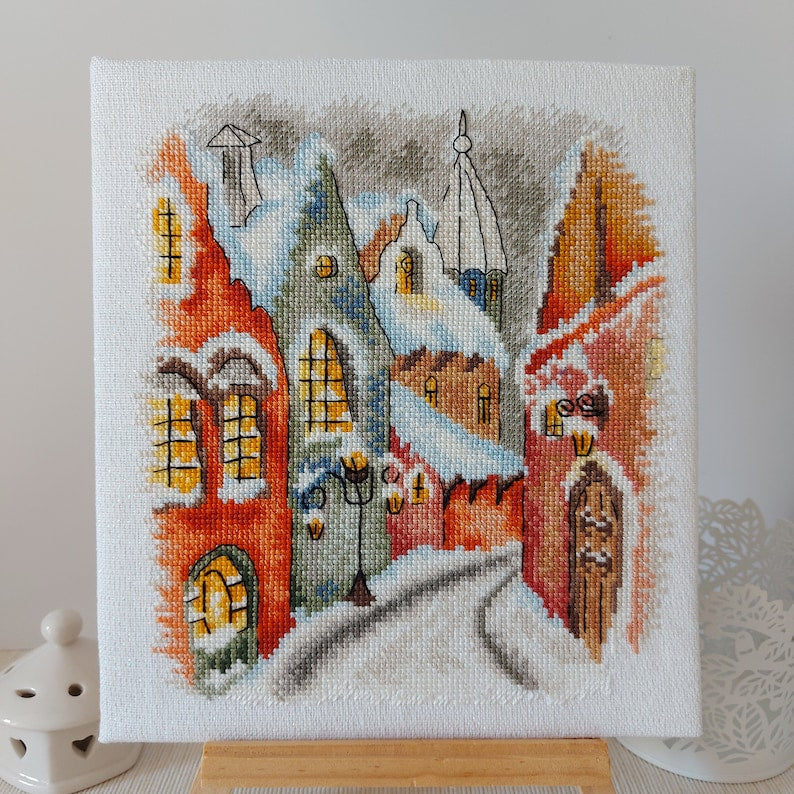 Winter in the Mountains - Artmishka Cross Stitch - Cross Stitch Patterns