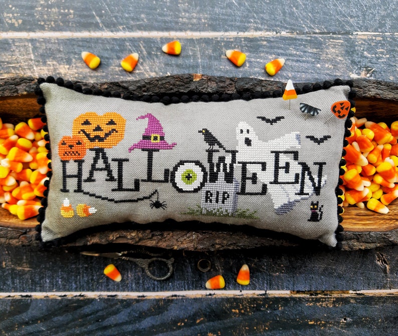 When I Think of Halloween - PuntiniPuntini - Cross Stitch Pattern
