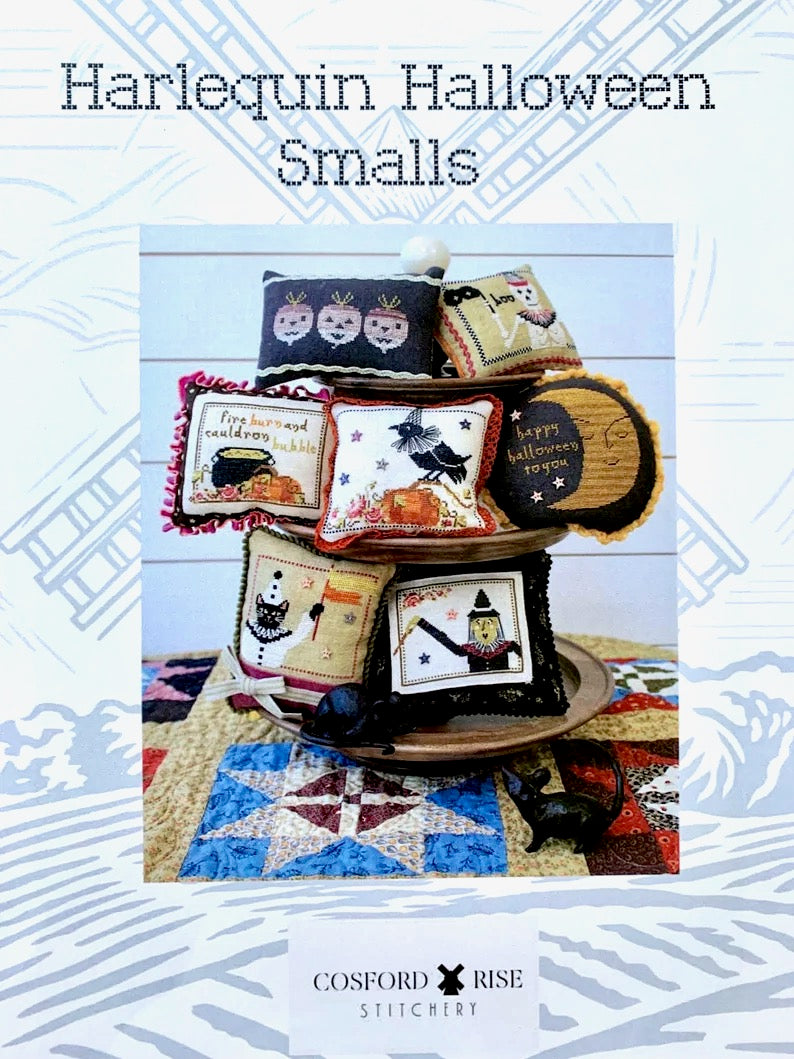 Harlequin Halloween Smalls - Cosford Rise Stitchery - Cross Stitch Pattern