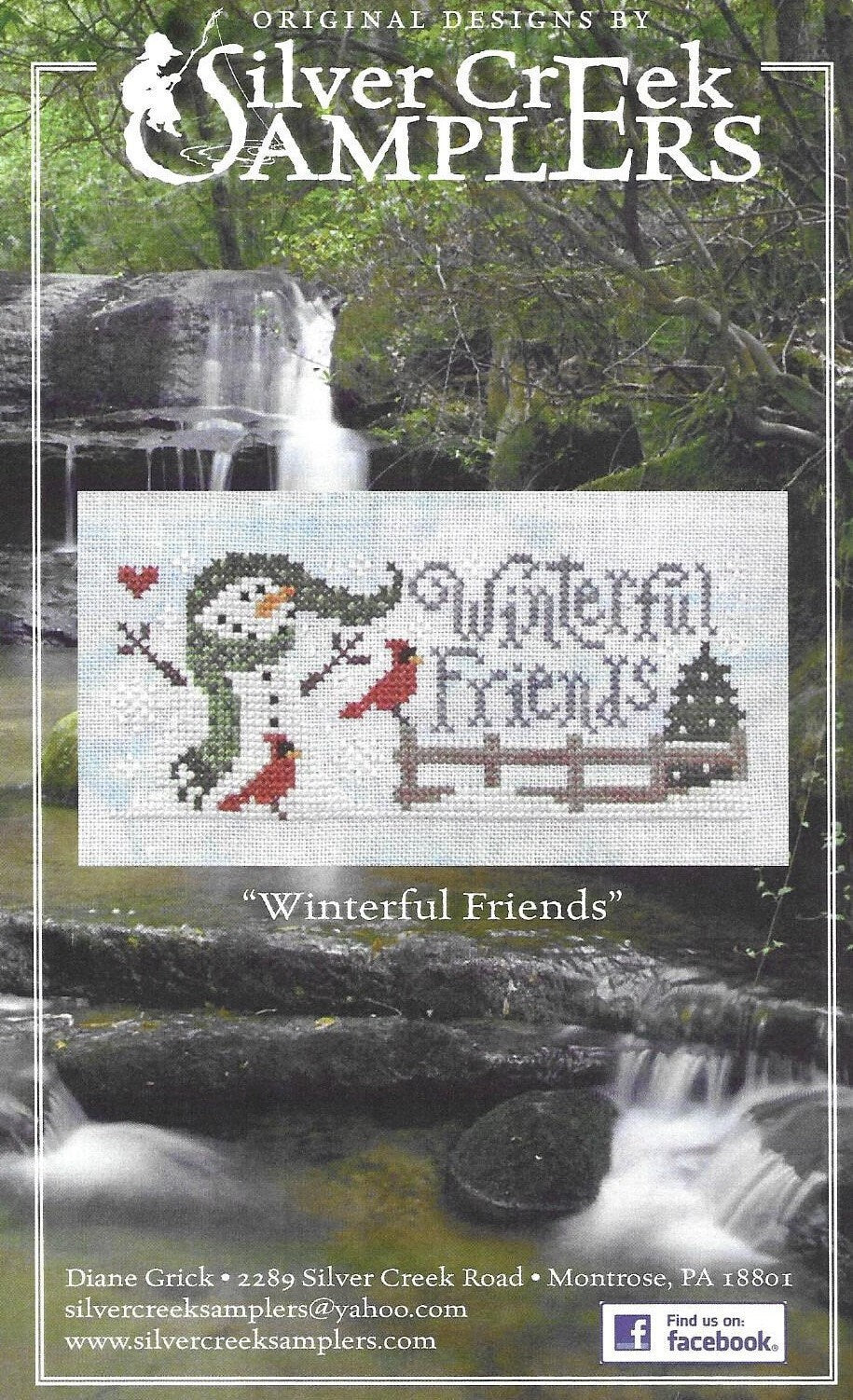 Winterful Friends - Silver Creek Samplers - Cross Stitch Pattern