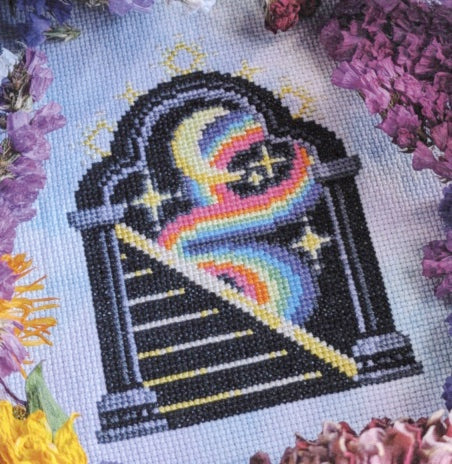 Journey to the Neon Side - StitchSprout Cross Stitch - Cross Stitch Pattern