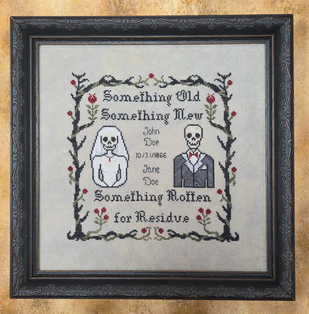 Gravely Devoted - Ghost Boy Needleworks - Cross Stitch Pattern [Needlework Marketplace 2026]