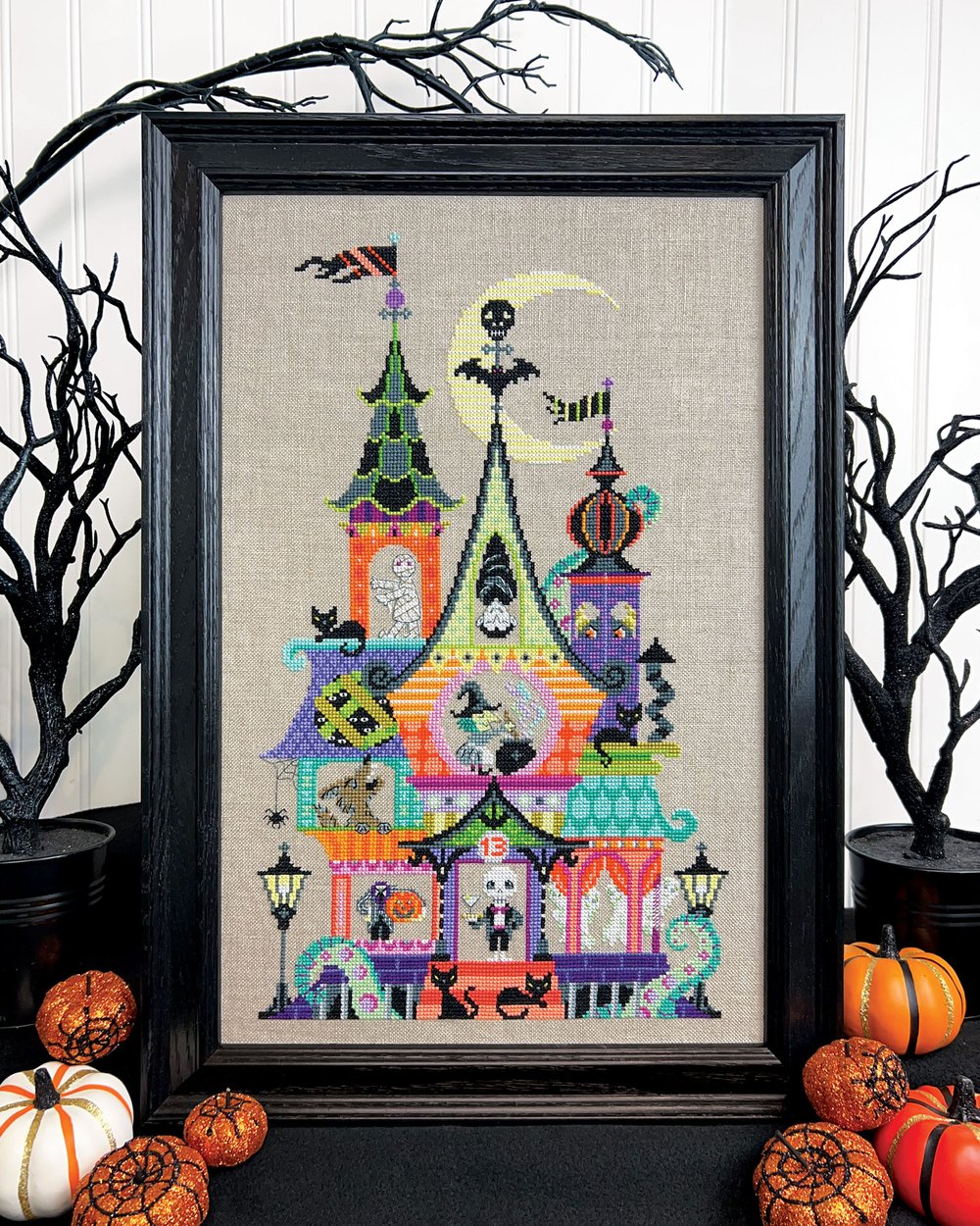Monster House - Satsuma Street - Cross Stitch Pattern