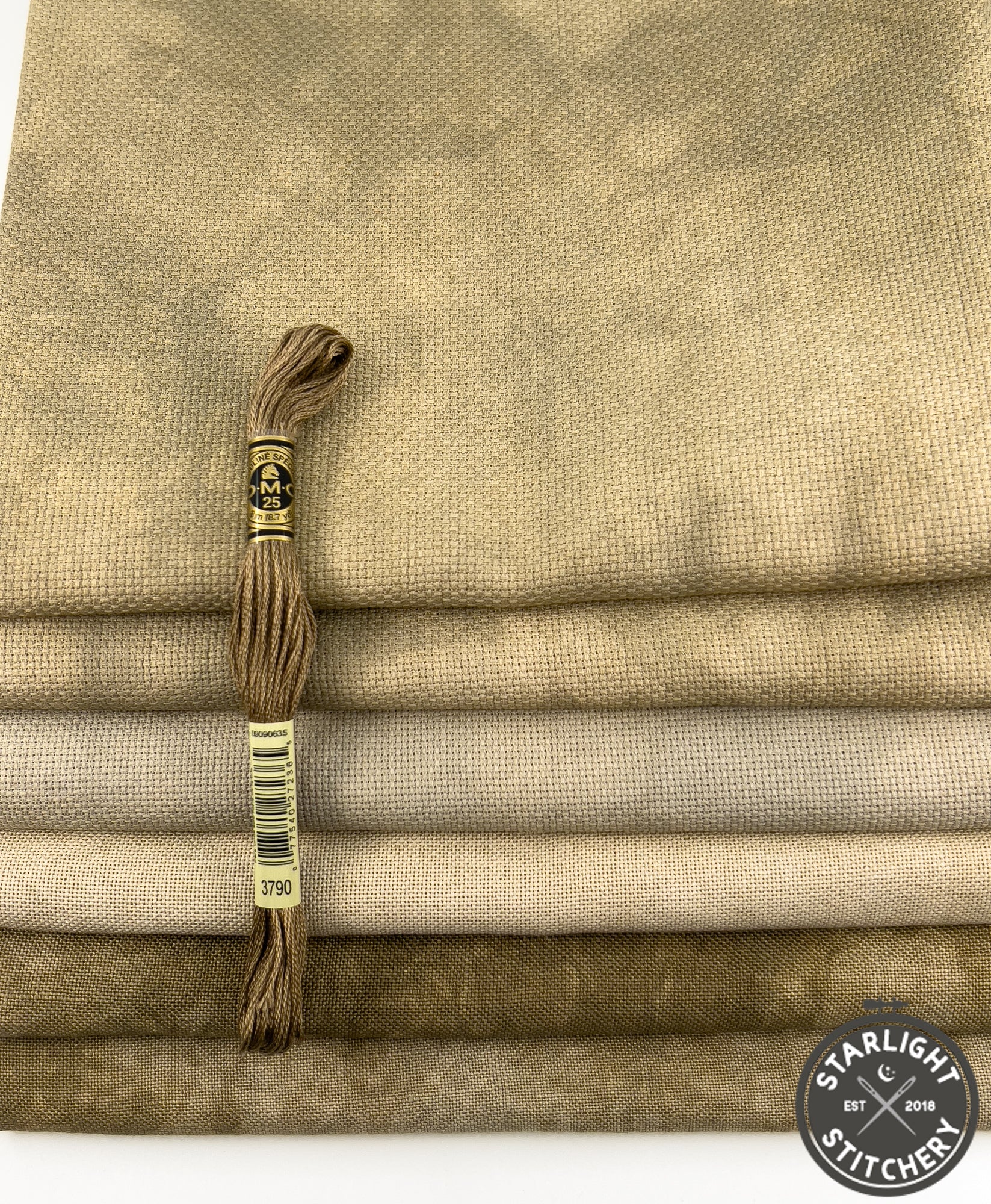 "Broomgrass" Needle Bling Designs - Hand Dyed Cross Stitch Fabric