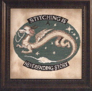 Neverending... - The Primitive Hare - Cross Stitch Pattern