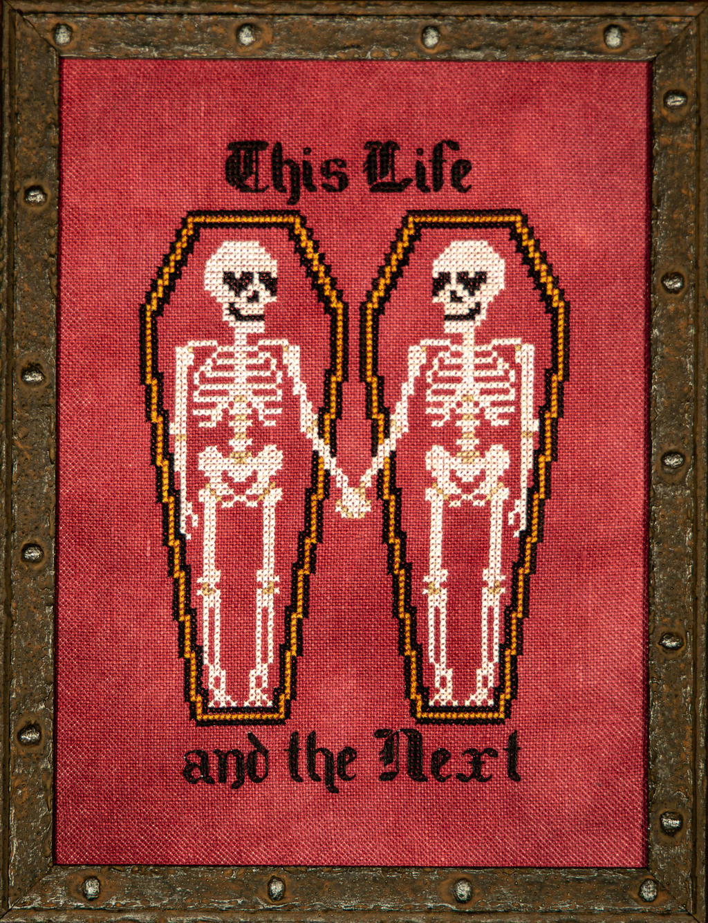 Not Even Death - Ghost Boy Needleworks - Cross Stitch Pattern [Nashville 2026]