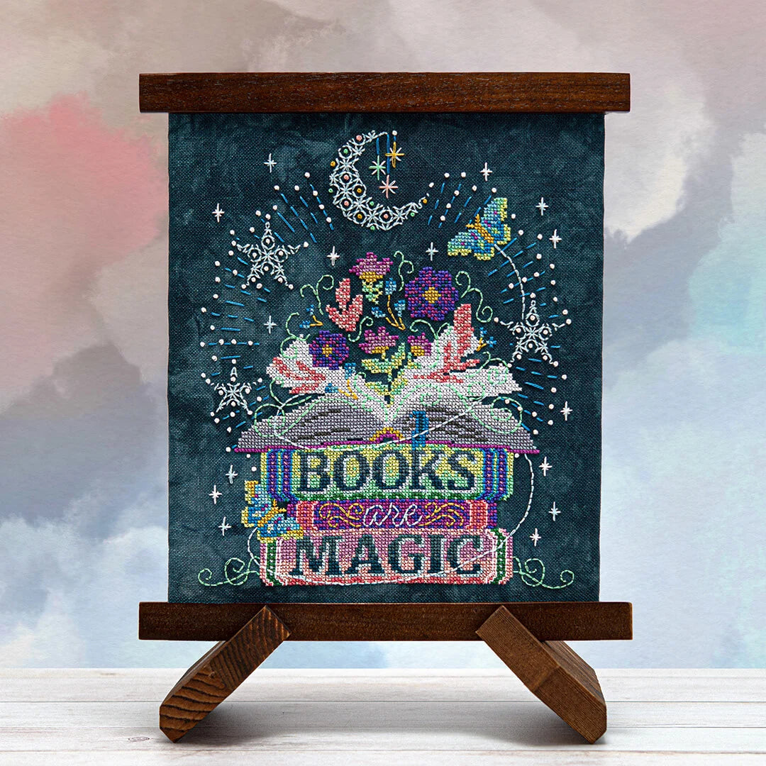 Books Are Magic - Counting Puddles - Cross Stitch Pattern [Needlework Marketplace 2024]